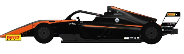 Italian F4 Championship livery